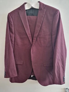 Selected/Homme Suit Maroon suit - 40" 34" - Dry Cleaned - Picture 1 of 15