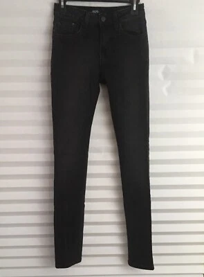 Pantalones de mezclilla para mujer BDG talla 25 negros tiro alto ajustados  Foto 1 de 4