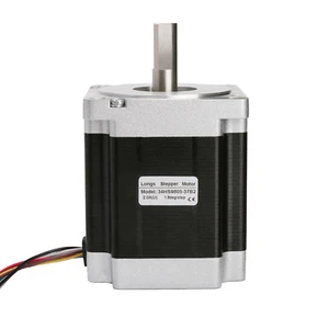 Stepper Motor Nema 34 878oz.in 2A 7NM 100mm for CNC Mill/Router - Picture 1 of 5