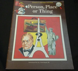 Person, Place or Thing (Daily Detectives) - Grades 3-5 - LIKE NEW!! - Foto 1 di 5