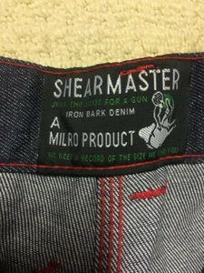vintage new size 2 shearmaster jeans denim kids ozmade milro mail order - Picture 1 of 9