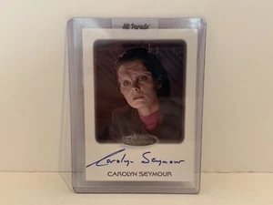 Woman of Star Trek Cardyn Seymour As Mitch Autograph Card - Picture 1 of 3