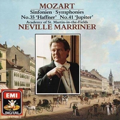 Mozart SYMPHONIES No.35 HAFFNER • No.41 JUPITER Classical CD Neville Marriner 86 - Image 1 of 2