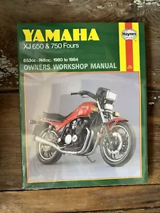 HAYNES Repair Manual - Yamaha XJ650 & 750 (Fours 80-84) 1980 To 1984 NEW Sealed - Picture 1 of 1