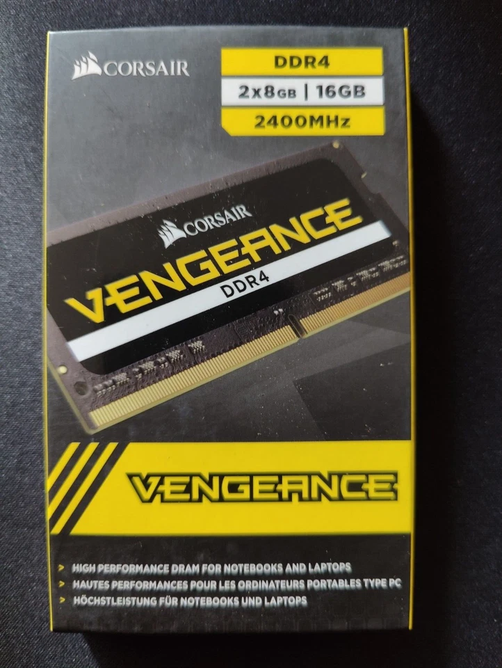 CORSAIR VENGEANCE 16GB (2x8GB) DDR4 SO-DIMM PC4-19200 2400MHZ