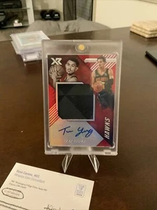 2018-19 PANINI CHRONICLES XR TRAE YOUNG ROOKIE JUMBO PATCH AUTOGRAPH RPA RC AUTO - Picture 1 of 5