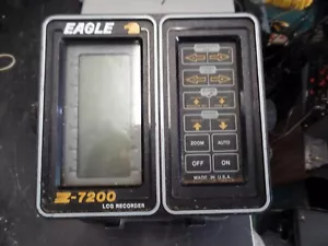 UNTESTED PORTABLE Eagle Z-7200 LCG Recorder Depth Fish Finder Used Fishing READ - Picture 1 of 8