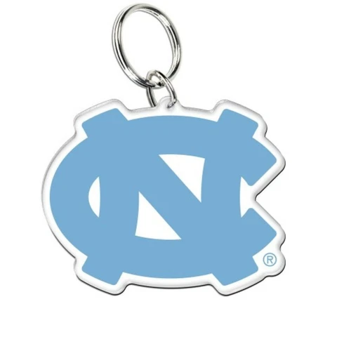 NORTH CAROLINA TAR HEELS PREMIUM ACRYLIC KEY RING WINCRAFT NEW 👀 Cover