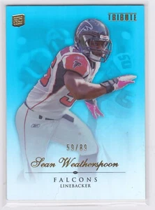 2010 Topps Tribute - Blue Parallel #59/89 - Sean Weatherspoon #9 - Rookie - Picture 1 of 2
