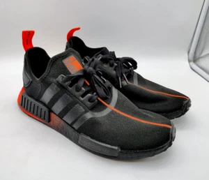 Adidas Para Hombres NMD R1 Star Wars Darth Vader FW2282 Negro Naranja Tenis Talla 10 - Imagen 1 de 8