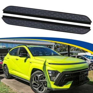 2Pcs Fixed Running Board Fits for Hyundai Kona SX2 2024 Side Step Pedal Nerf Bar - Bild 1 von 8