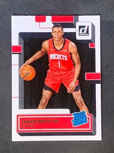2022-23 Panini Donruss Basketball Jabari Smith Jr. 203 Rated Rookie RC - Rockets - Picture 1 of 2