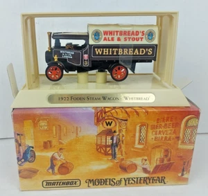 Matchbox Great Beers Series YGB11 - 1922 Foden Steam Wagon 'Whitbread'. Boxed. - Picture 1 of 5