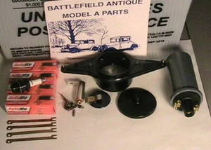 1928-1931 Model A Ford Deluxe Tune-up Kit with 6V Ignition Coil - Picture 1 of 5
