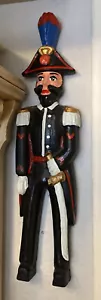 ceramiche artistiche trinacria - Hand Painted - wood soldier - 13.7/8 inch tall - Picture 1 of 3
