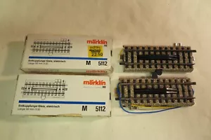 2 MARKLIN SCALA HO CALIBRO M 5112 BINARIO DI DISACCOPPIAMENTO ELETTRICO IOB - Foto 1 di 8