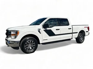 2021-2025 For Ford F150 Decals Side Hockey Stick Two Stripes Vinyl 3M Graphics - Picture 1 of 13