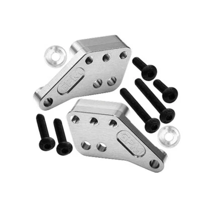 NEW GPM Aluminum 7075 Alloy Front Or Rear Shock Mount Silver for Traxxas Maxx Sl - Image 1 of 2