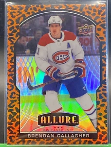 2020-21 UPPER DECK ALLURE Brendan Gallagher LEOPARD CANADIENS #2 SP - Imagen 1 de 6