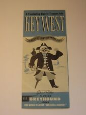 Old Key West Brochure Greyhound Florida Line