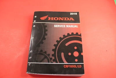 Nuevo de Lote Antiguo Honda CRF1000L D 2016 Manual de Servicio de Fábrica Manual de Reparación OEM #61MPJ00 Foto 1 de 4