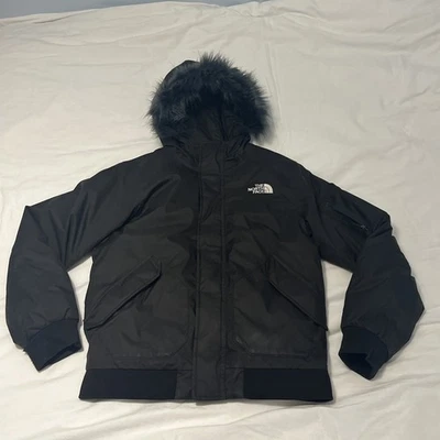 The North Face BOYS Gotham Down Fill 600  Bomber Jacket Dryvent Size XL Preowned - Image 1 of 4