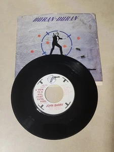 Duran Duran – A View To A Kill / That Fatal Kiss 45 RPM Vinyl 1985 Capitol - Foto 1 di 4