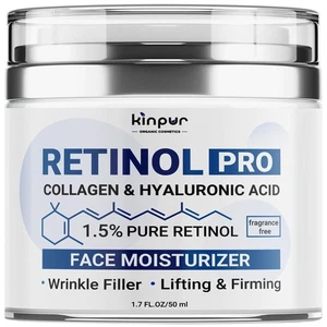 Retinol Pro Collagen Gesichtscreme mit Hyaluronsäure feuchtigkeitsspendender und straffender Creme - Bild 1 von 7