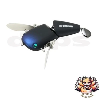 NUEVO señuelo bajo profundidad deps Tiny NZ Crawler #02 negro azabache Foto 1 de 3
