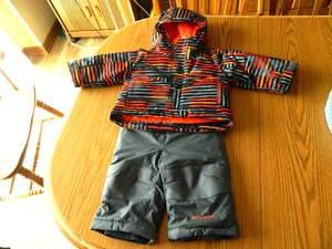 Columbia Infant Boys 2 Piece Hooded Snowsuit Size 6-12 Mos. New Without Tags - Picture 1 of 8