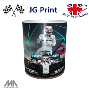 Lewis Hamilton inspired Formula One F1 11oz Mug Gift Ceramic Motorsport - Picture 1 of 4