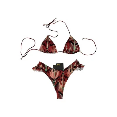 EFFEKT F**K Bikini Zweiteiler Triangel Kostüm Gr. M Damen BESCHREIBUNG LESEN - Bild 1 von 4