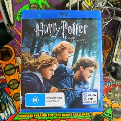 Harry Potter And The Deathly Hallows Part 1 Blu-ray + DVD Set - Free AUS Post - Image 1 of 4