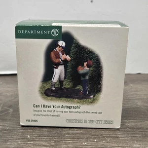 Can I Have Your Autograph Department 56 Christmas in the City 59405 2002 Retired - Bild 1 von 3