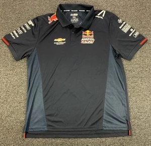 Ampol Racing Red Bull Team Polo Shirt Mens XXL V8 Supercars Triple 8 Blue - Picture 1 of 7