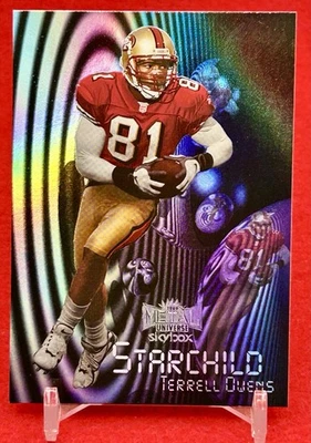 1999 Skybox Metal Universe Terrell Owens Starchild #20 SC 49ers! NM+🔥🔥🔥 - Image 1 of 2