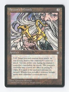 Arcum's Whistle Uncommon Ice Age Vintage Magic the Gathering MTG Karte LP/NM - Bild 1 von 3