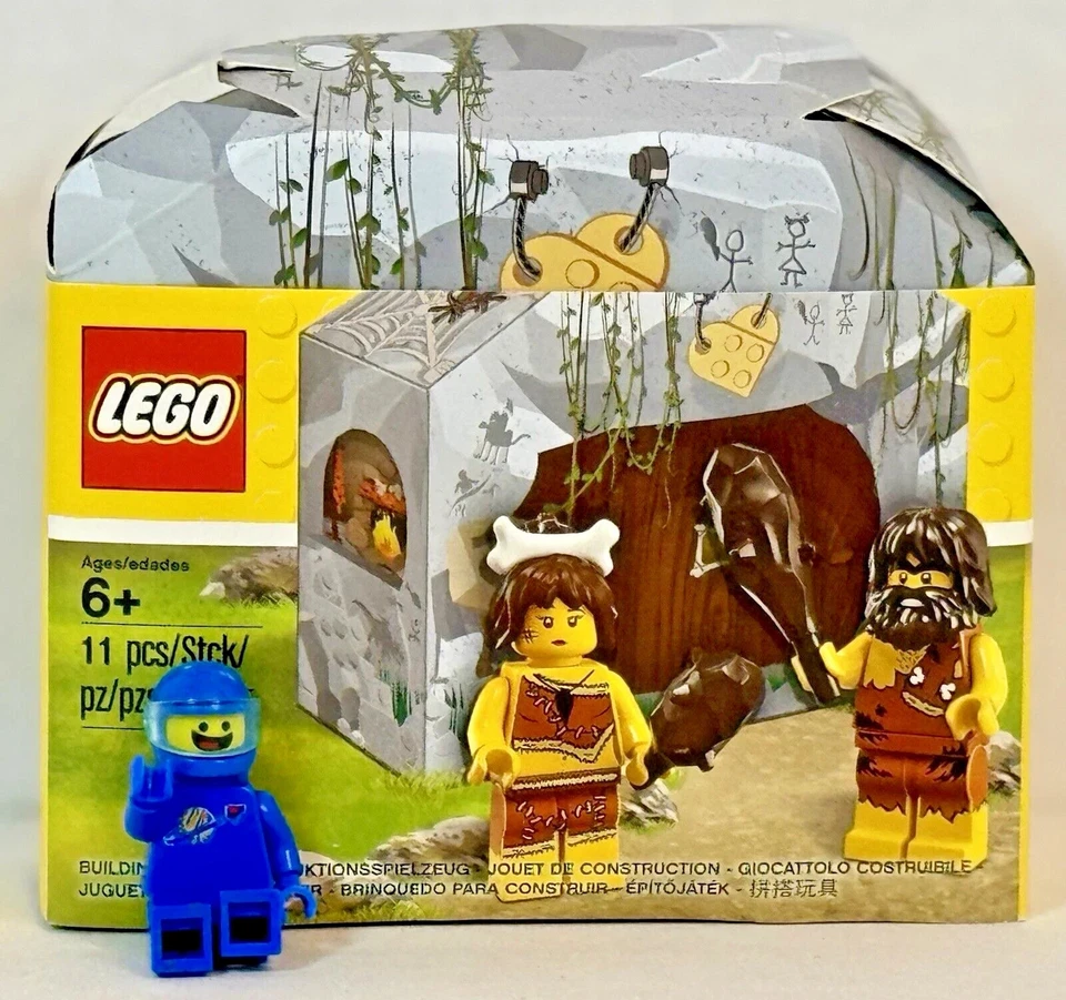 LEGO Promocional: Minifigura de Hombre de las Cavernas y Mujer Cavernícola (5004936) Nuevo Precintado Foto 1 de 1
