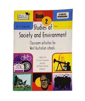 Society And Environment Student Workbook Ages 6-8 Paperback Ready-Ed Homeschool - Image 1 of 4