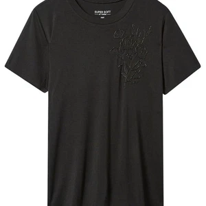 Camiseta Torrid Line Cuentas Botánica Perfecta Súper Suave Cuello Redondo, Nueva con Etiquetas, 3X - Imagen 1 de 8