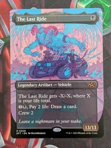 MTG *BORDERLESS* Aetherdrift Mythic THE LAST RIDE NM - Bild 1 von 1