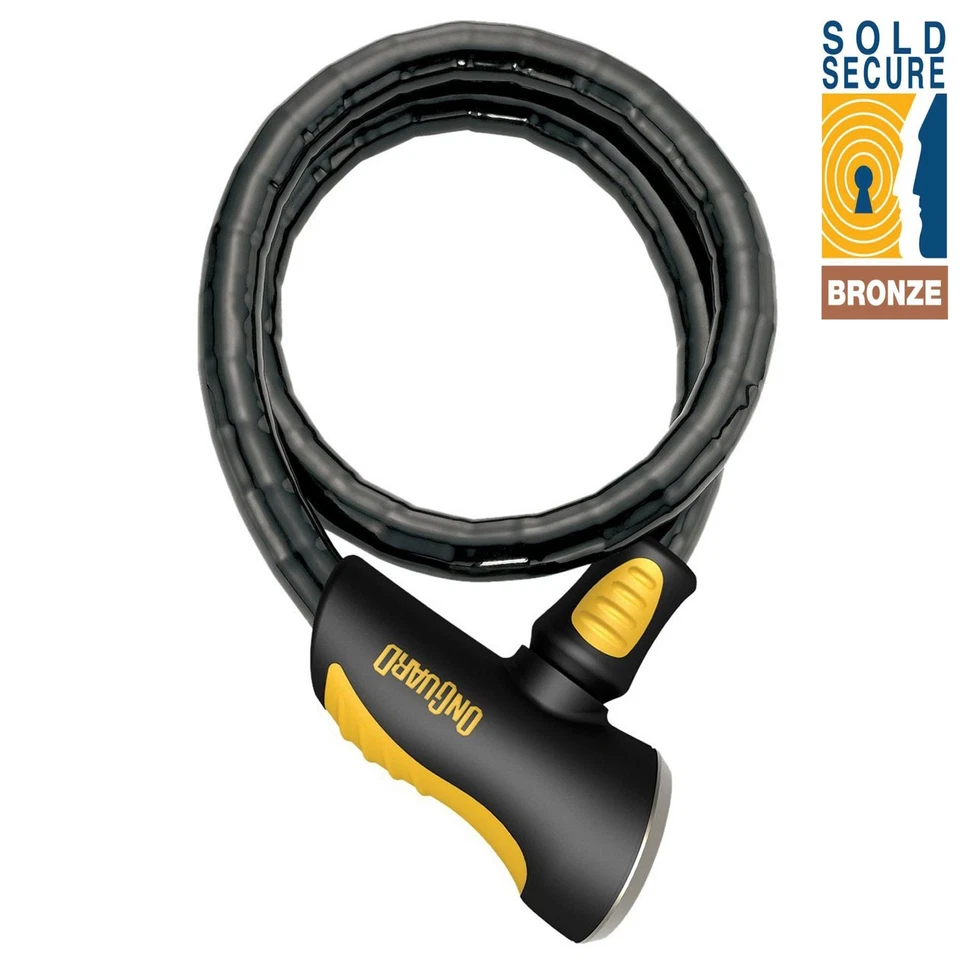 Onguard Rottweiler 8024 Armoured Bike Cable Lock Security Sold Secure Bronze - Image 1 of 1
