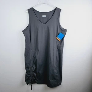 Columbia Anytime Casual III Damenkleid grau sportlich UPF 50 neu mit Etikett Übergröße 2X - Bild 1 von 15