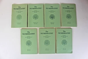 Jan-Jul 1961 7 Ausgaben The Numismatist American Numismatic Association Monthly - Bild 1 von 9