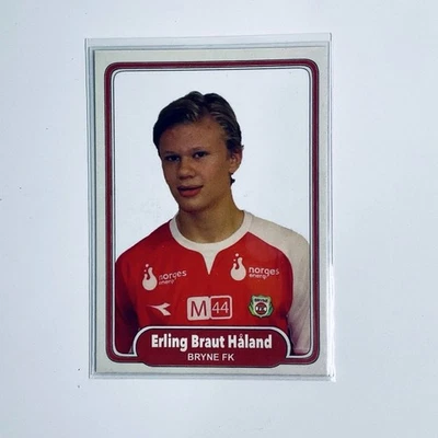 Erling Braut Haaland Rookie Rare Card · Bryne FK 2015 Topps · PSA Becket - Imagen 1 de 2