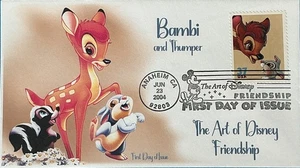 BDAOCITW KSC Cachets 3866 The Art of Disney Friendship Bambi & Thumper  - Picture 1 of 2