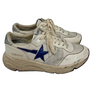 Zapatillas Golden Goose con suela para correr en cuero para hombre blancas talla 40 - Imagen 1 de 9