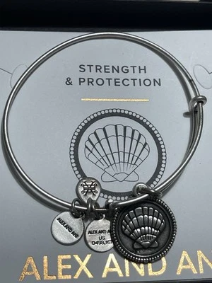 ❤️ ALEX & ANI МОРСКОЙ РАКОВИНЫ ПРОЧНОСТЬ И ЗАЩИТА НОВЫЙ В КОРОБКЕ - Изображение 1 из 4