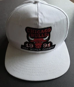Chicago Bulls 1991 NBA Champions unused snap back Basketball cap - Picture 1 of 5