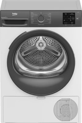 Beko Asciugatrice 9 Kg Classe D con Pompa di Calore 61 cm Bianco - BMTEU93EA - Immagine 1 di 4